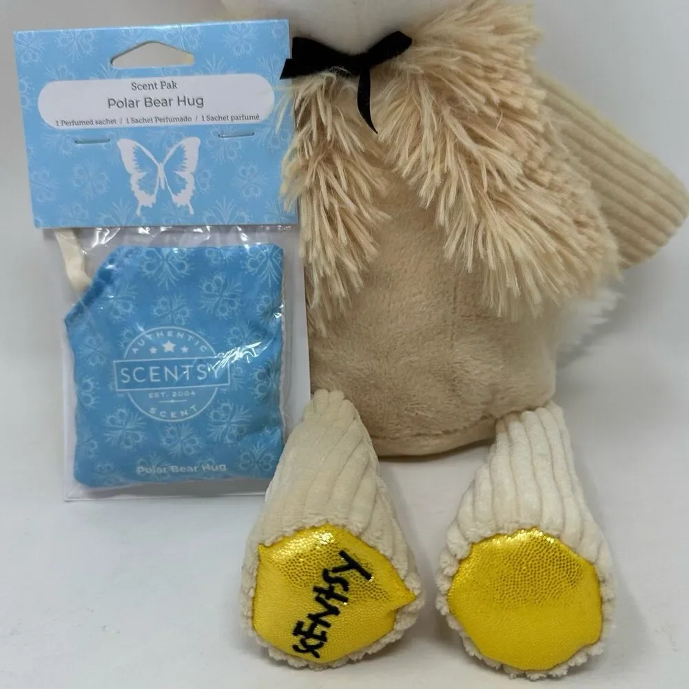 Scentsy Buddy Frilly the Fox Plush Stuffed Animal with New Scent Polar Bear Hug - Picture 2 of 12